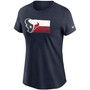 Women's Navy Houston Texans Hometown Collection T-shirt