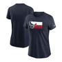Women's Navy Houston Texans Hometown Collection T-shirt