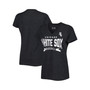 Women's Heather Black Chicago White Sox Dream Team V-Neck T-shirt