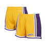 Women's Gold-Tone Los Angeles Lakers Jump Shot Shorts