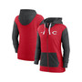 Women's Red Cincinnati Reds Full-Zip Hoodie