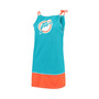 Women's Aqua Miami Dolphins Vintage-Inspired Tank Dress