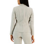 Pebble Crepe Single Button Suit Jacket