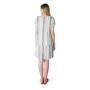 Women's Micaela Black/Royal Maternity and Nursing Dress