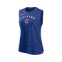 Women's Royal Chicago Cubs Muscle Play Tank Top