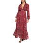 Women's Floral-Print Cutout Maxi Dress