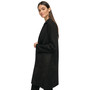 Women's Fuaux-Suede Long-Sleeve Topper Jacket