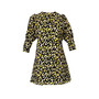 Women's Amy Dress in Yellow Geometric