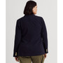 Plus Size Double-Breasted Blazer