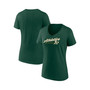 Women's Branded Green Oakland Athletics One and Only V-Neck T-shirt