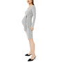 Maternity Tie-Front Dress