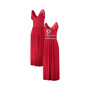 Women's Red Atlanta Falcons Game Over Maxi Dress