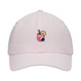 Women's Pink Kentucky Oaks Lily Icon Oxford Stripe Hat