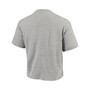 Women's Gray North Carolina Tar Heels Bishop Tri-Blend Knobi Crop T-shirt