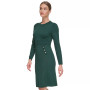 Women's Button-Trim Sweater Dress