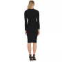 Women's Button-Trim Sweater Dress