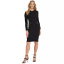 Women's Button-Trim Sweater Dress