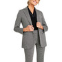Women's Mini Houndstooth One-Button Jacket