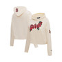 Women's Cream St. Louis Cardinals Roses Pullover Hoodie