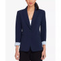 Notched Two-Button Blazer