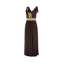 Women's Brown San Diego Padres Game Over Maxi Dress