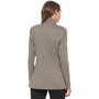 Women's Snap-Front Houndstooth Jacket