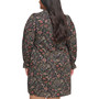 Plus Size Paisley-Print Shift Dress