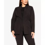 Trendy Plus Size Hannah Long Sleeve Jacket