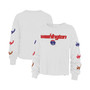 Women's '47 White Washington Wizards 2021/22 City Edition Call Up Parkway Long Sleeve T-shirt