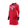 Women's Red, Navy St. Louis Cardinals Hurry Up Offense Long Sleeve Dress