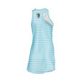 Women's Light Blue Minnesota United FC Striped Tank Dress