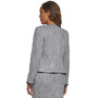 Women's Tweed Fringe-Trimmed Open-Front Blazer