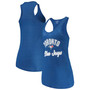 Women's Royal Toronto Blue Jays Multicount Racerback Tank Top