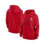 Women's Red Cincinnati Reds Big Game Pullover Hoodie
