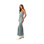Women's Astoria Slitted Denim Maxi Dress