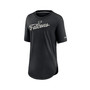 Women's Black Atlanta Falcons Historic Logo Weekend Tri-Blend T-shirt