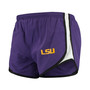 Women's Purple, White LSU Tigers Elite Shorts