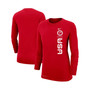 Women's Red U.S. Paralympics Logo Performance Long Sleeve T-shirt