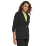 Women's One-Button Ruched-Sleeve Jacket