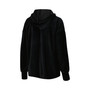 Women's Black Milwaukee Bucks End Line Velour Pullover Hoodie