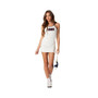 Women's 80'S Girl Ribbed Mini Dress