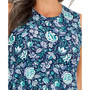 Petite Sleeveless Floral-Print Flip Flop Dress, Created for Macy's