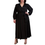 Plus Size A-Line Maxi Dress