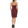 Women's Lace Keyhole Sheath Dress