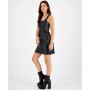 Juniors' Faux-Leather Sheath Dress