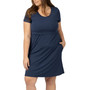 Women's Eleanora Plus Size  Maternity & Nursing Lounge Dress