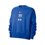 Women's Royal Kentucky Wildcats Vault Every Day Fleece Pullover Sweatshirt