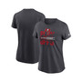 Women's Anthracite Tampa Bay Buccaneers 2022 NFL Playoffs Iconic T-shirt