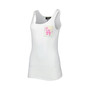 Women's White Los Angeles Dodgers Tie-Dye Tank Top