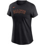 Women's Black San Francisco Giants Wordmark T-shirt